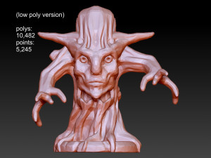 devil tree 3D 模型