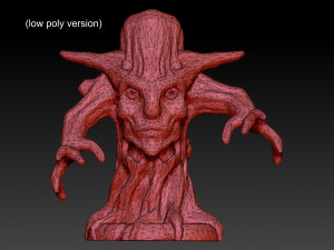 devil tree 3D 模型