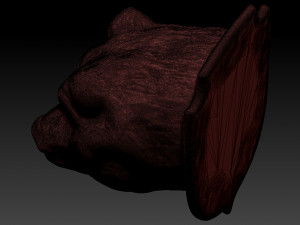 bear head 3D Модель