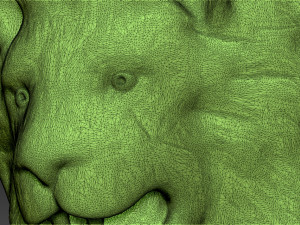 big belly lion Modello di stampa 3D