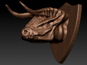 dragon head 3D 모델