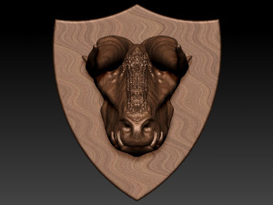 dragon head 3D 模型