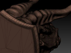 ejderha kafası 3D Model