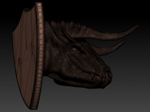 dragon head 3D 模型