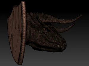 ejderha kafası 3D Model