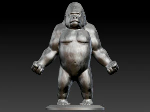 gorila Modelo 3D