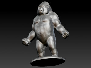 gorilla 3D 模型