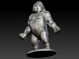 gorila Modelo 3D