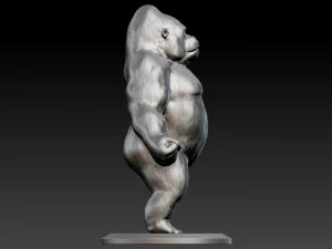 gorila Modelo 3D
