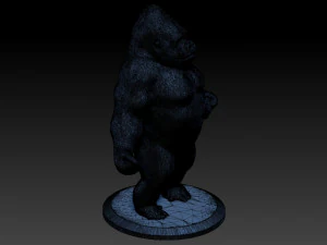 gorila Modelo 3D