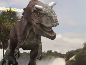 carnotaurus manipulado Modelo 3D