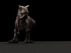 carnotaurus rigged 3D Model
