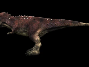 carnotaurus rigged 3D Model