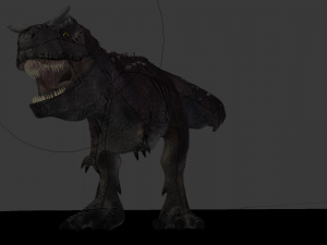 carnotaurus rigged 3D Model