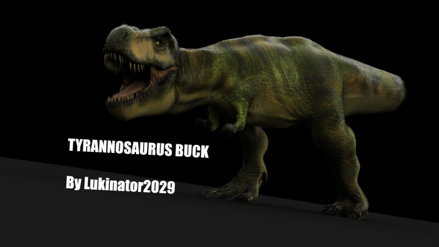 t-rex rigged 3D Model .c4d .max .obj .3ds .fbx .stl .blend 