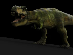 t-rex rigged 3D Model