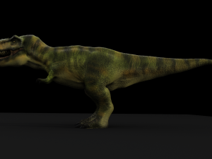 t-rex rigged Modelo 3D