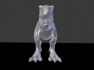 t-rex rigged 3D Model