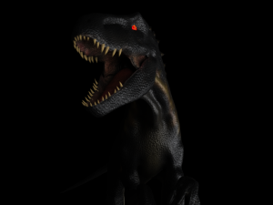 indoraptor jurassic world fallen kingdom rigged 3D Модель
