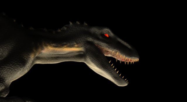 Indominus Rex - Animated and Rigged 3D Model in Dinosaur 3DExport
