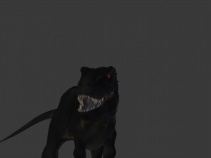 indoraptor jurassic world fallen kingdom rigged 3D Модель