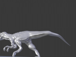indoraptor jurassic world fallen kingdom rigged 3D Модель