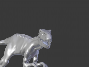 indoraptor jurassic world fallen kingdom rigged 3D Модель