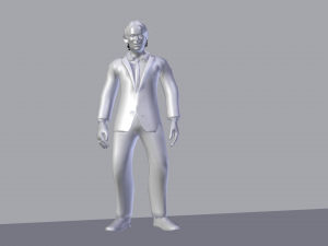 the joker rigged and animated 3Dモデル