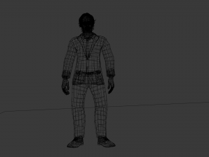 the joker rigged and animated 3Dモデル