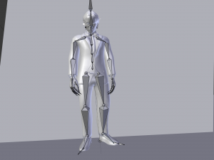 the joker rigged and animated 3Dモデル
