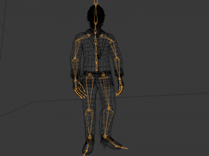the joker rigged and animated 3Dモデル