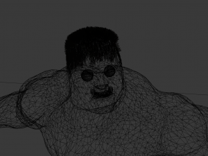 hulk rigged and animated Modèle 3D