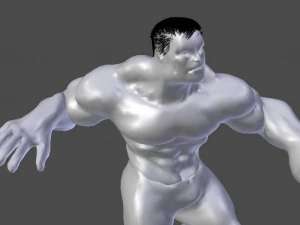 Hulk manipulado e animado Modelo 3D