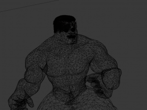 hulk rigged and animated Modèle 3D