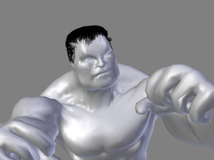 hulk rigged and animated Modèle 3D