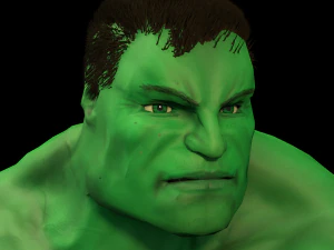 Hulk manipulado e animado Modelo 3D