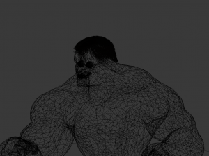hulk rigged and animated Modèle 3D
