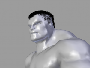 hulk rigged and animated Modèle 3D