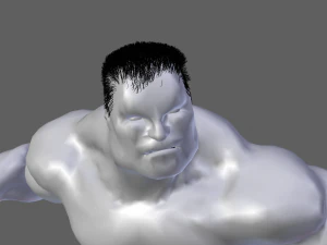 Hulk manipulado e animado Modelo 3D