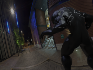 venom rigged and animated 3D Model