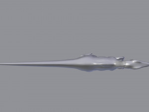 jurassic park 1993 inspired raptor rigged and animated 3D Model