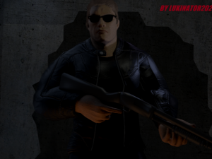 terminator t-800 rigged and animated Modelo 3D