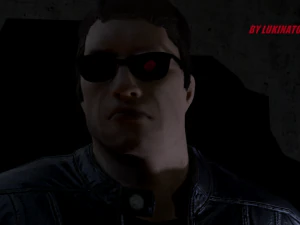 terminator t-800 rigged and animated 3D Model