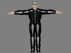 terminator t-800 rigged and animated Modelo 3D