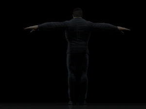 terminator t-800 rigged and animated 3D Model