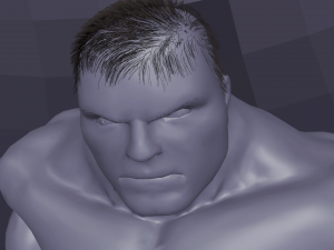 the hulk rigged and animated 3D Model