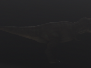 tyrannosaurus rex jurassic park inspired rigged-animated 3Dモデル