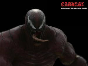 carnage rigged and animated Modelo 3D