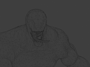 carnage rigged and animated 3D-Modell