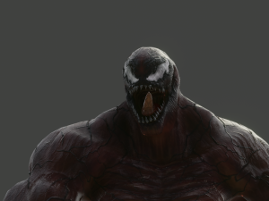 carnage rigged and animated 3D-Modell